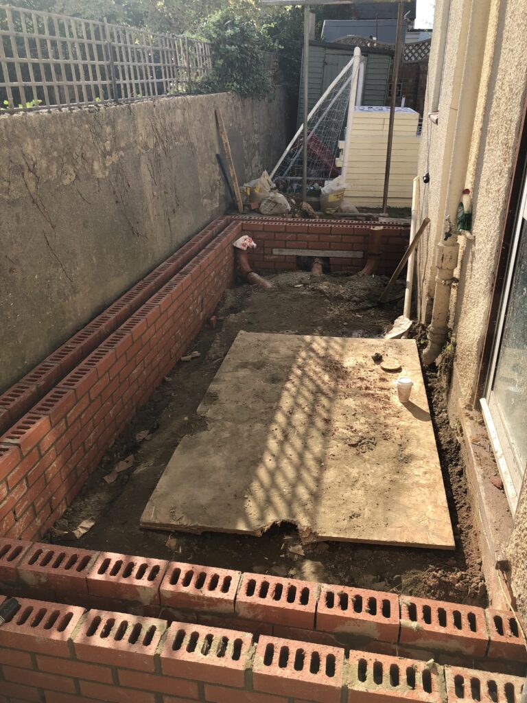 Side extension in Bexleyheath