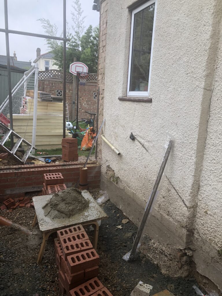 Side extension in Bexleyheath