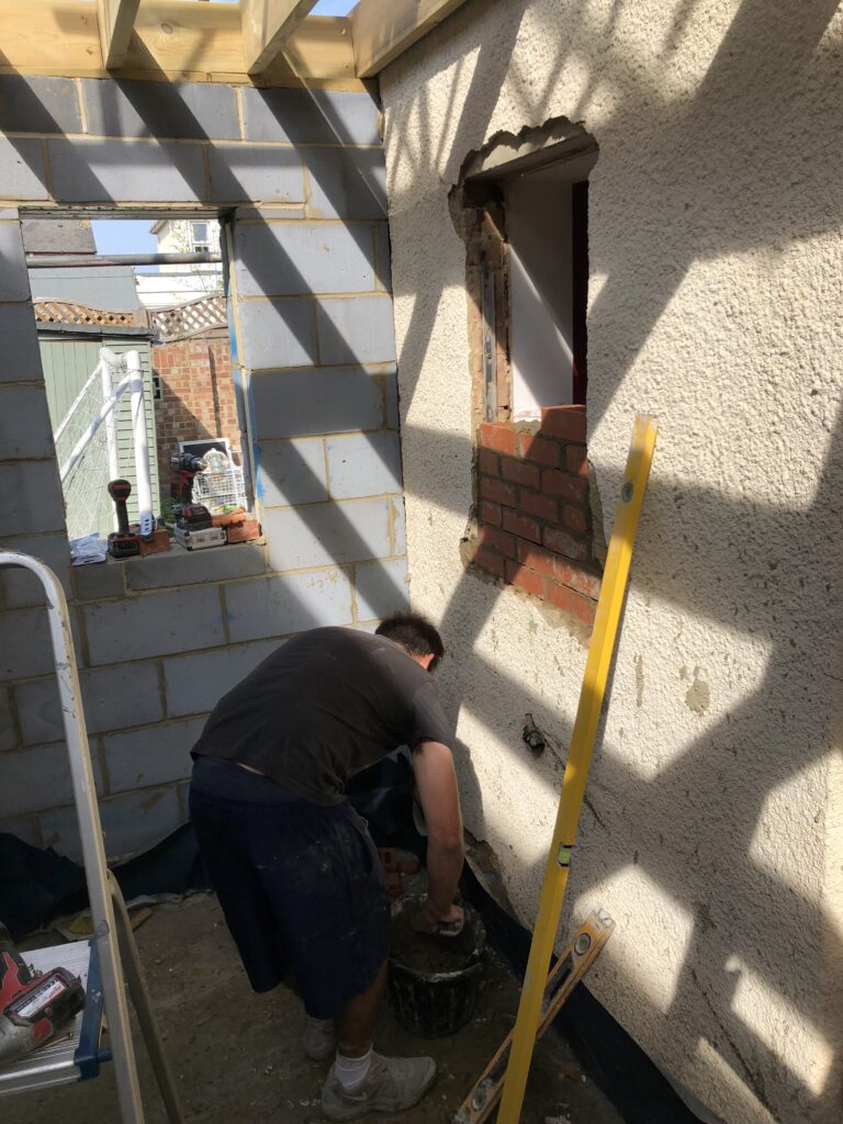 Side extension in Bexleyheath