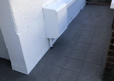 Exterior tiling in Greenwich